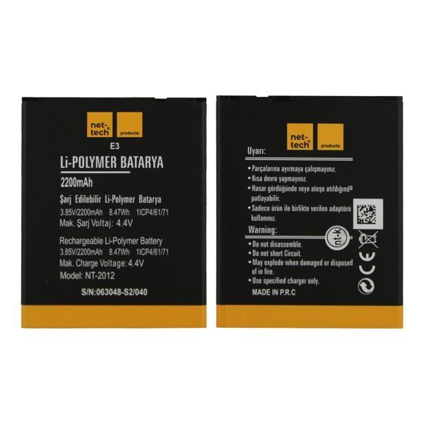 Teknonet Vestel Venüs E3 Uyumlu Nettech NT-32459 2200 MAh Batarya NT-32459 - Image 1