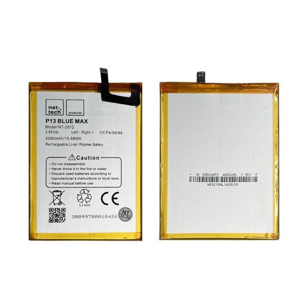 Teknonet Reeder P13 Blue Max Uyumlu Nettech 4850 MAh Batarya NT-104116 - Image 1