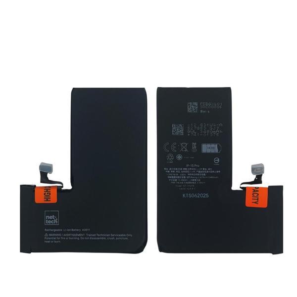 Teknonet Apple iPhone 15 Pro Uyumlu Nettech 3500 MAh Batarya NT-111275 - Image 1