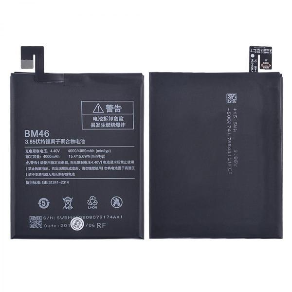  Xiaomi Redmi Note 3 Uyumlu Xiaomi BM46 4000 MAh Batarya NT-28352 - Image 1