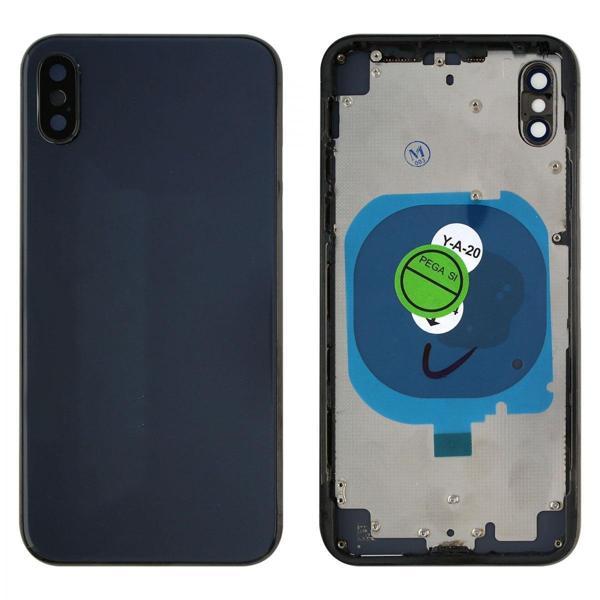 Teknonet Apple iPhone X Uyumlu Batarya Kapaklı Boş Kasa VR-7391 - Image 1