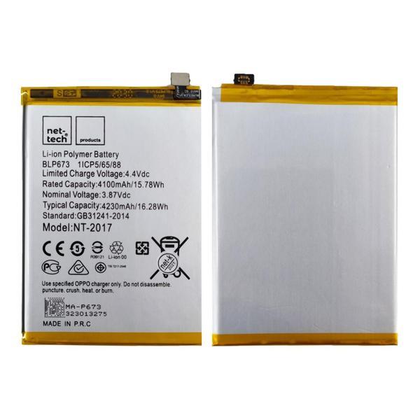 Teknonet Oppo A5s Uyumlu Nettech 4100 mAh Batarya NT-82540 - Image 1