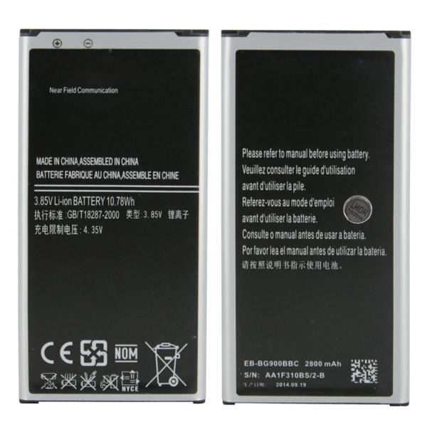 Samsung Galaxy G900 S5 Samsung EB-BG900BBC 2850 MAh Batarya NT-3754 - Image 1