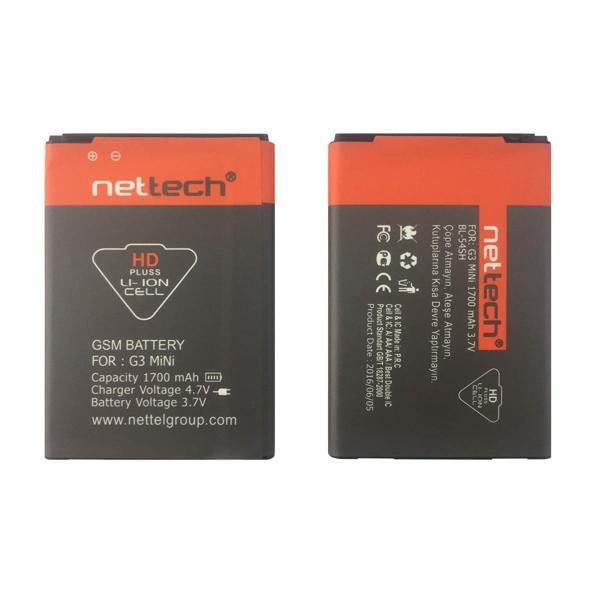 Teknonet LG G3 Mini Uyumlu Nettech NT-10509 1700 MAh Batarya NT-10509 - Image 1