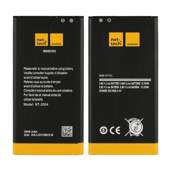 Teknonet Samsung Galaxy G900 S5 Uyumlu Nettech 2800 MAh Batarya NT-32425 - Image 1
