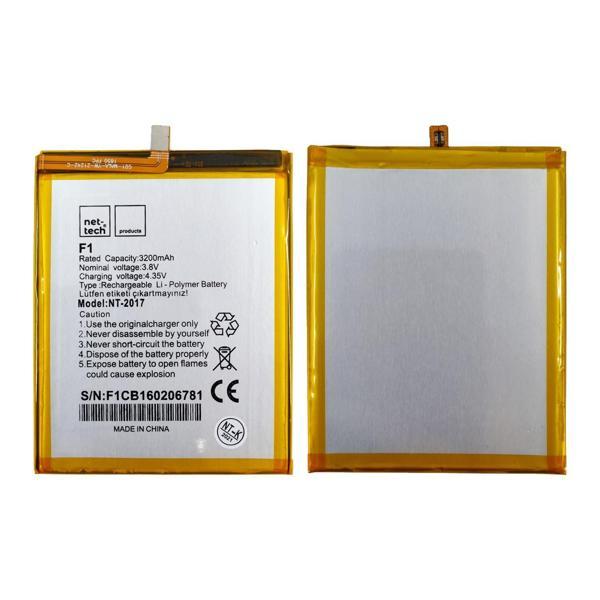 Teknonet Casper Via F1 Uyumlu Nettech 3200 MAh Batarya NT-85724 - Image 1