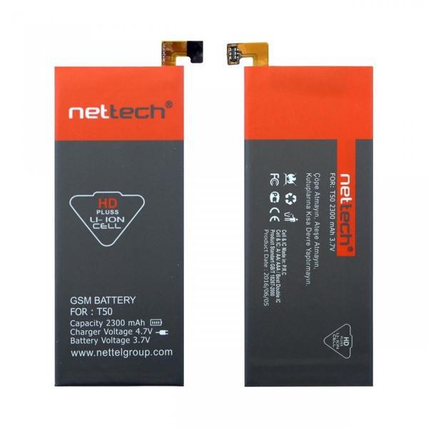 Teknonet Turkcell T50 Uyumlu Nettech 2300 MAh Batarya NT-10514 - Image 1