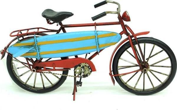 Dekoratif Metal Bisiklet Vintage Biblo Hediyelik - Image 1