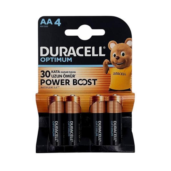 Teknonet Uyumlu Duracell AA Kalın Pil 4 lü Batarya NT-113900 - Image 1