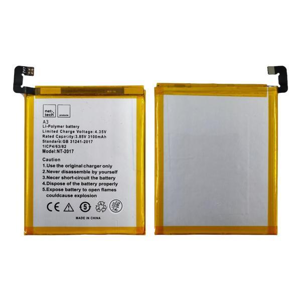 Teknonet Casper Via A3 Uyumlu Nettech 3100 MAh Batarya NT-85722 - Image 1
