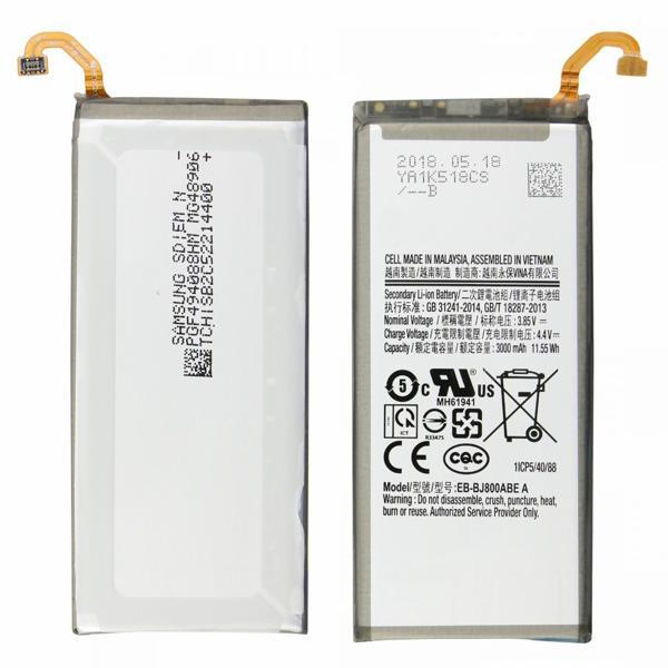 Samsung Galaxy J600 J6 Samsung EB-BJ800AB Service 3000 MAh Batarya NT-30592 - Image 1