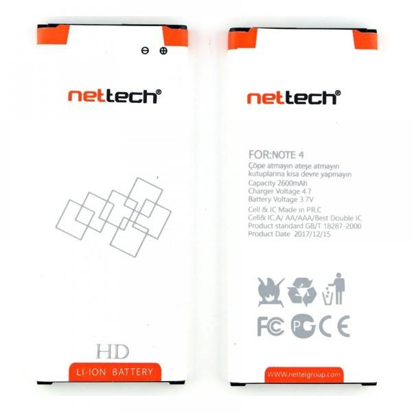 Teknonet Samsung Galaxy N910 Note 4 Uyumlu Nettech 3000 MAh Batarya NT-10498 - Image 1