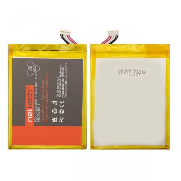 Teknonet General Mobile Discovery 2 Uyumlu Nettech NT-14703 2500 MAh Batarya NT-14703 - Image 1