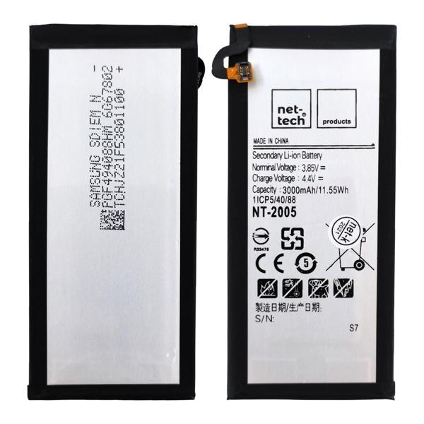 Teknonet Samsung Galaxy G930 S7 Uyumlu Nettech EB-BG930ABE 3000 MAh Batarya NT-85737 - Image 1