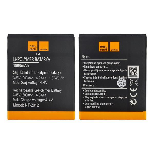 Teknonet Vestel Venüs E4 Uyumlu Nettech NT-2012 1800 MAh Batarya NT-82534 - Image 1