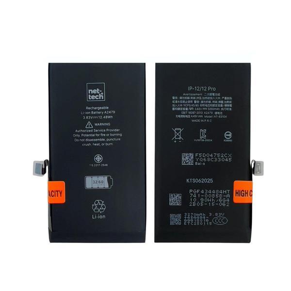 Teknonet Apple iPhone 12 Uyumlu Nettech Batarya NT-93104 - Image 1
