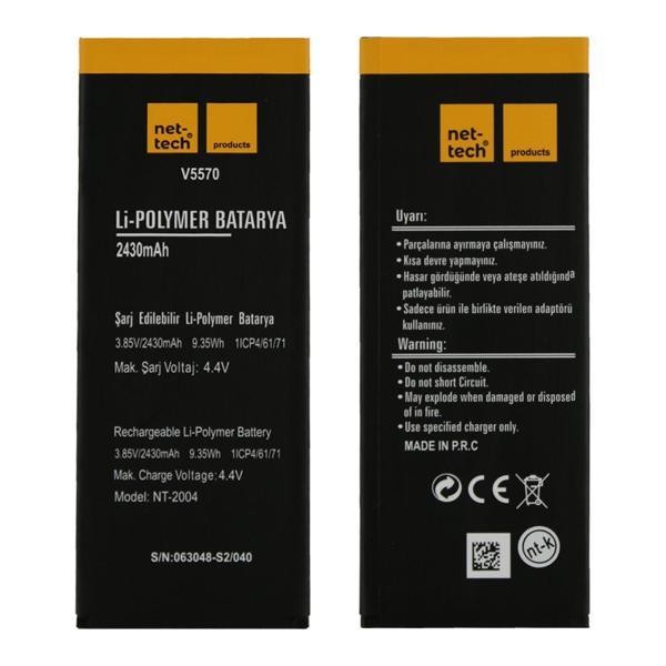 Teknonet Vestel Venüs V3 5570 Uyumlu Nettech NT-32456 2430 MAh Batarya NT-32456 - Image 1