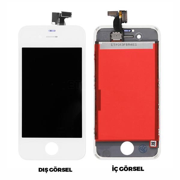 Teknonet Apple iPhone 4 Uyumlu AA Kalite Lcd+Dokunmatik+Çıtalı VR-2642 - Image 1