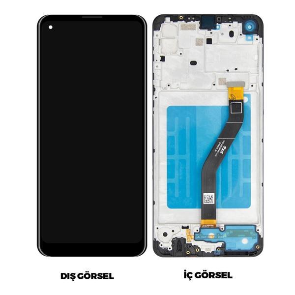 Teknonet Samsung Galaxy A21 Uyumlu Org Lcd+Dokunmatik NT-91237 - Image 1