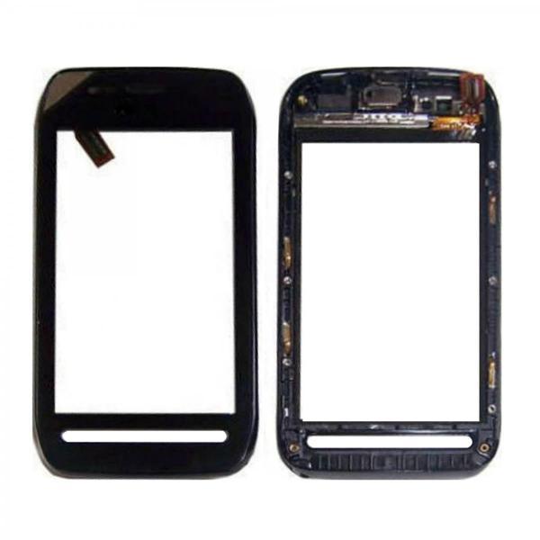 Teknonet Nokia 603 Uyumlu Dokunmatik Lens + Oca + Polarize + Çerçeve VR-10734 - Image 1