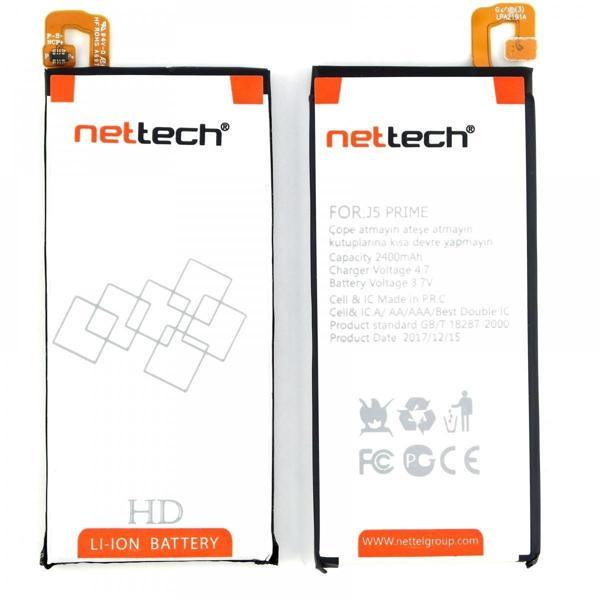 Teknonet Samsung Galaxy G570 J5 Prime Uyumlu Nettech 2400 MAh Batarya NT-21449 - Image 1