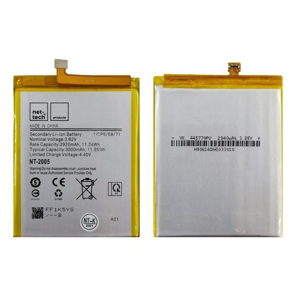 Teknonet Samsung Galaxy A01 Uyumlu Nettech NT-2005 3000 MAh Batarya NT-86142 - Image 1