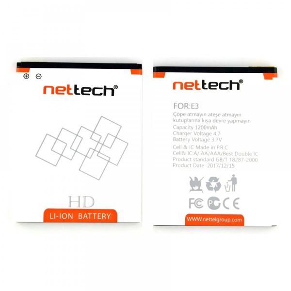 Teknonet General Mobile Discovery E3 Uyumlu Nettech 1200 MAh Batarya NT-10511 - Image 1