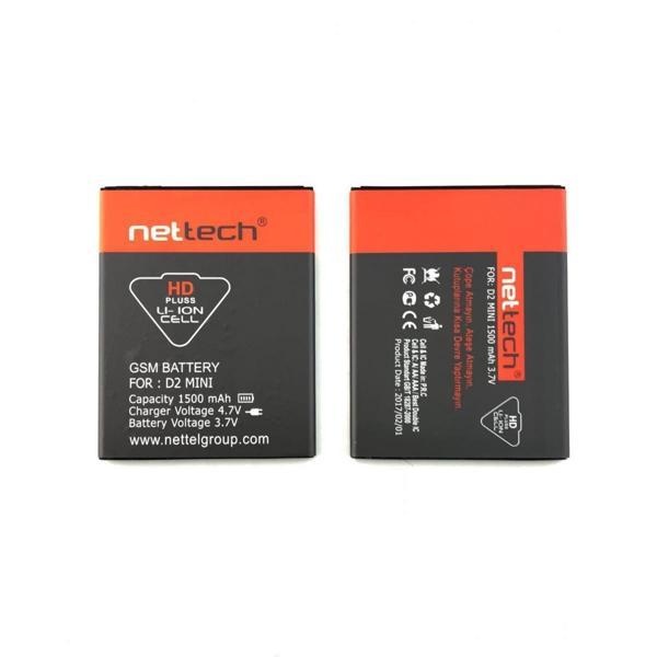 Teknonet General Mobile Discovery 2 Mini Uyumlu Nettech 1500 MAh Batarya NT-10512 - Image 1