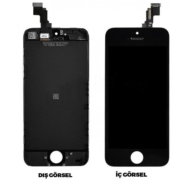 Teknonet Apple iPhone 5C Uyumlu AAA Kalite Lcd+Dokunmatik+Çıtalı VR-17977 - Image 1