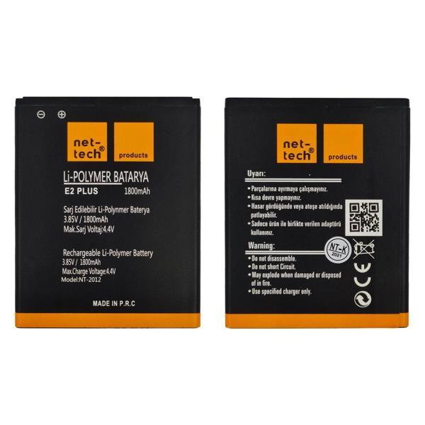 Teknonet Vestel Venüs E2 Plus Uyumlu Nettech NT-2012 1800 MAh Batarya NT-85694 - Image 1