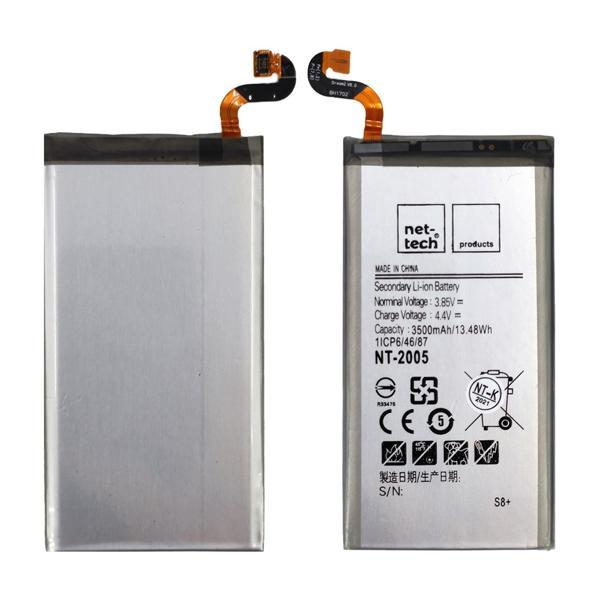 Teknonet Samsung Galaxy G955 S8 Plus Uyumlu Nettech EB-BG955ABE 3500 MAh Batarya NT-85731 - Image 1