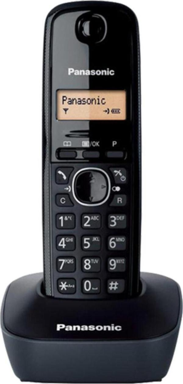 Angel Of Life Panasonıc Kx-tg1611 Dect Telsiz Telefon (siyah) - Image 1