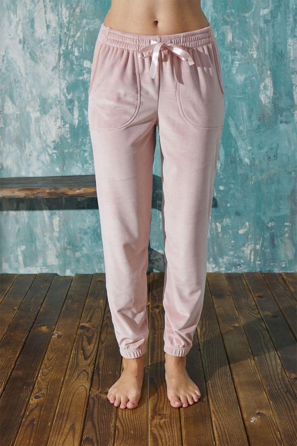 Kadın Eşofman Altı Kadife Kışlık - Image 1