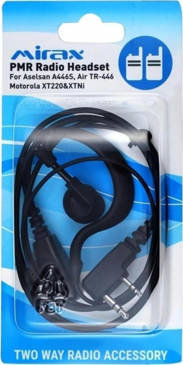 Mirax MT100-PK01 PMR Telsiz Kulaklık Seti - Image 1