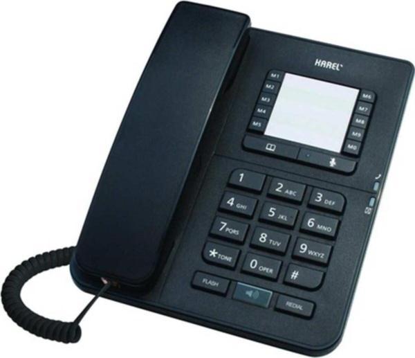 Karel TM142 Siyah Masa Üstü Hafızalı Telefon  - Image 1