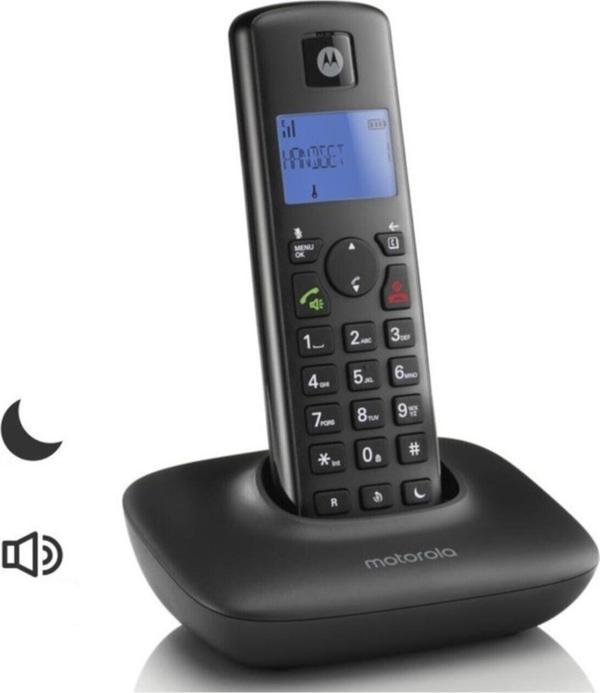Motorola Siyah T401+ Handsfree Dect Telsiz Telefon - Image 1