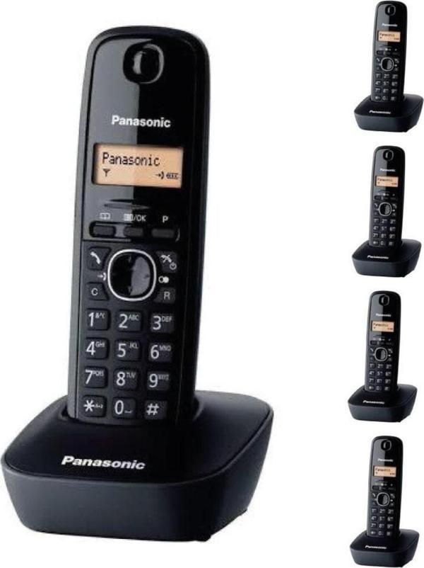 Panasonic Kx-tg 1611 Dect Telefon 5 Li Set - Image 1