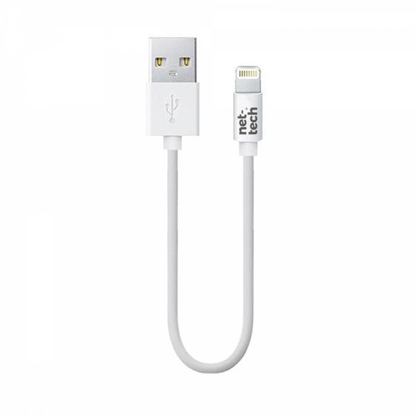 Nettech NT-26 Plastik 20 Cm Lightning Şarj ve Data Kablosu NT-27419 - Image 1