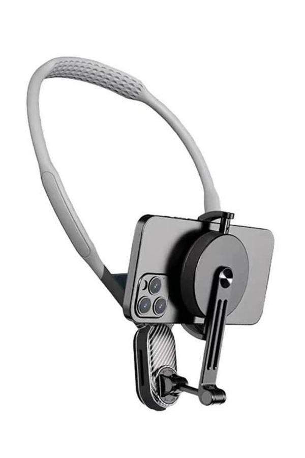 360 Derece Ayarlanabilir Boyun Askılı Manyetik Telefon Tutucu - Image 1