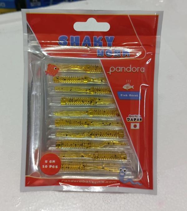 Pandora Shaky LRF Silicon 5cm 10'lu Renk: Honey Shrimp - Image 1