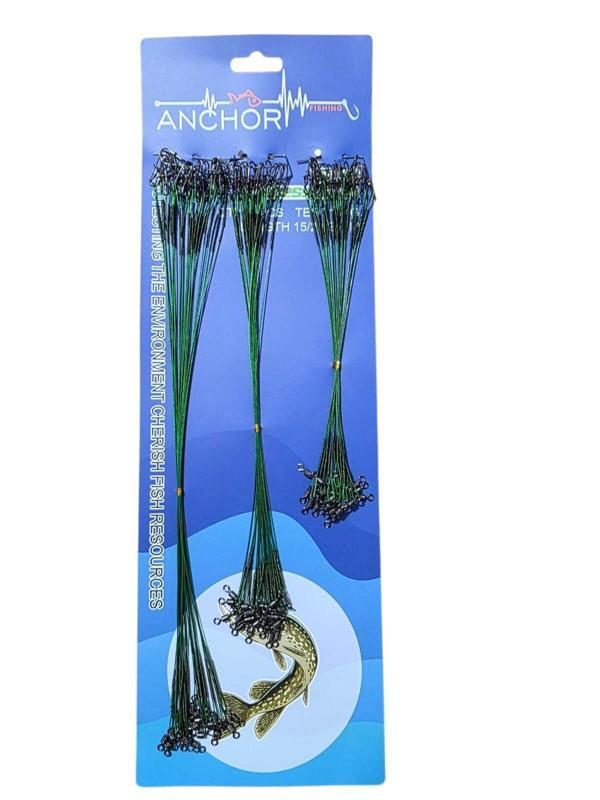 Anchor Fırdöndülü Çelik Tel 15 cm 5 li Paket - Image 1