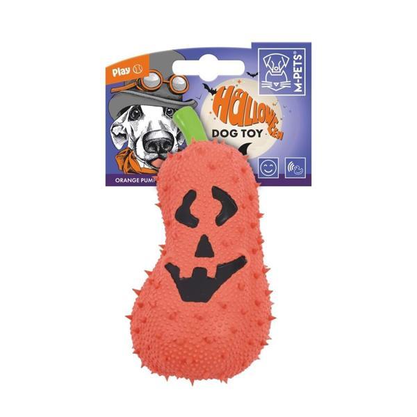 M-Pets Halloween Orange Pumpkin Turuncu Köpek Oyuncağı - Image 1