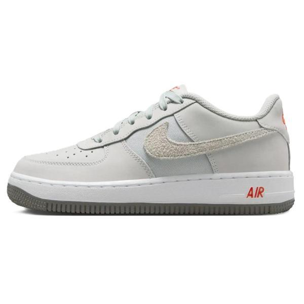 Nike Air Force 1 AF1 Leather Unisex Sneaker Hakiki Deri Günlük Spor Ayakkabı Gri - Image 1