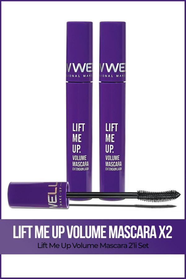 2x Lift me up Volume Mascara 8 ml İkili Set - Image 1