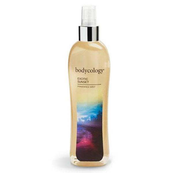 Bodycology Exotic Sunset Kadın Vücut Spreyi – Tropikal Meyve ve Vanilya Kokulu, 237 mL - Image 1
