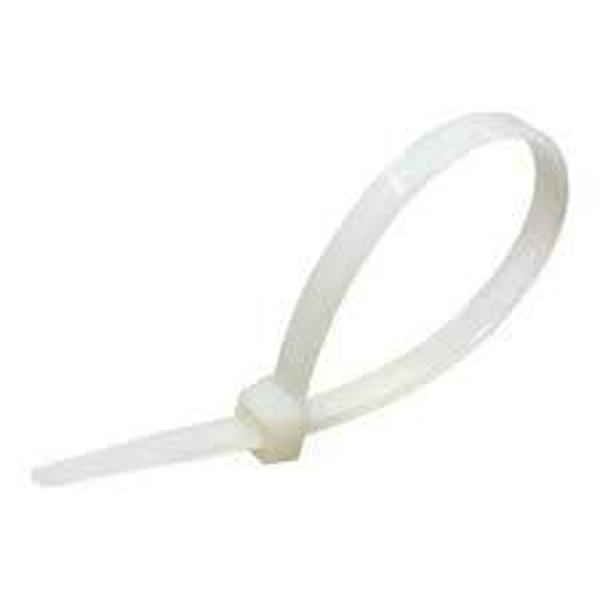 Tork Kablo Bağı Cırt Kelepçe 2,5mmx150mm Beyaz 100 'Lü Paket - Image 1