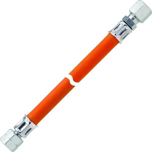 GOK G1/4 - RVS8 40cm 8mm Boru Bağlantılı Karavan Gaz Hortumu - Image 1