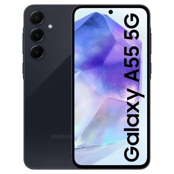 Samsung Galaxy A55 5G Black 128 GB 8 GB Ram YENİLENMİŞ ÜRÜN (C KALİTE)  - Image 1