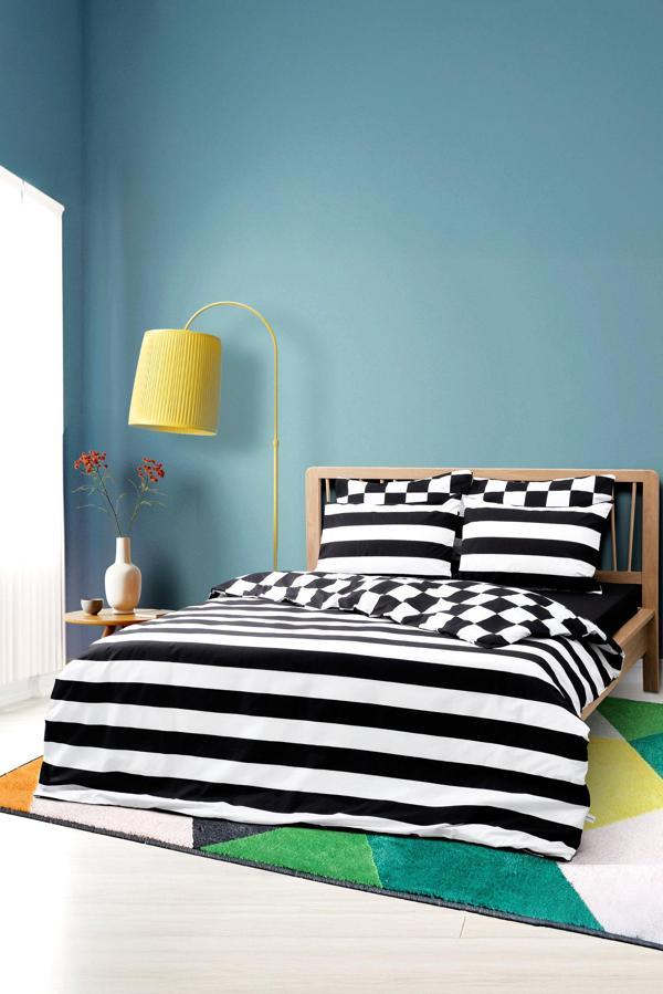 Cozy Home Mono Çift Kişilik Lastikli Çarşaflı Nevresim Takımı Code Siyah - Image 1