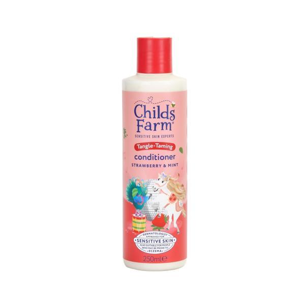 Childs Farm Çilek ve Organik Nane Özlü Çocuk Saç Krem 250ml - Image 1